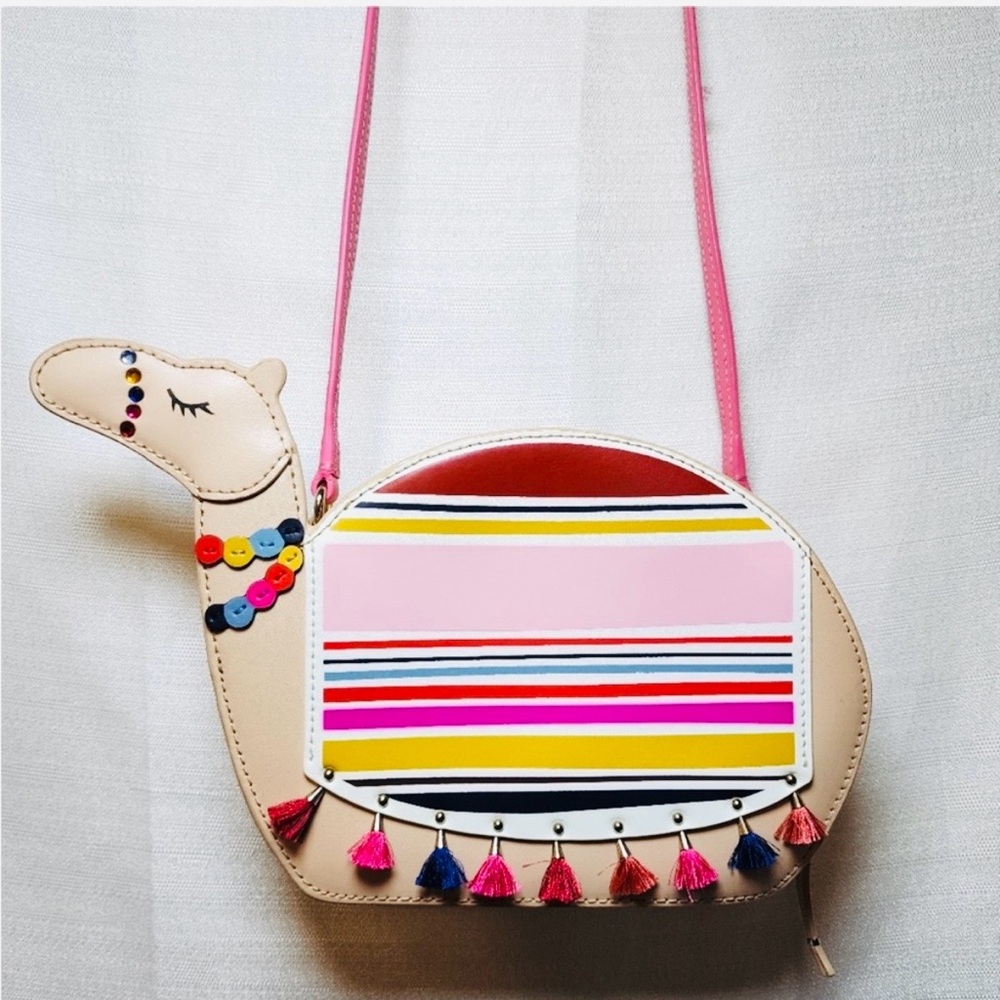 Kate Spade Camel Crossbody Bag - Multicolor - EUC